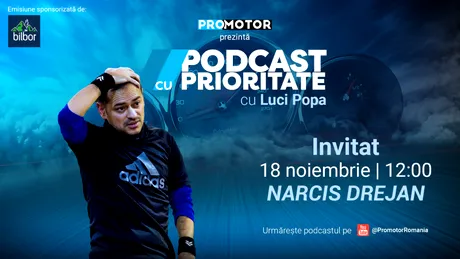 „Podcast cu Prioritate” #57: Narcis Drejan dezvăluie pasiunile fotbaliștilor pentru mașini de lux